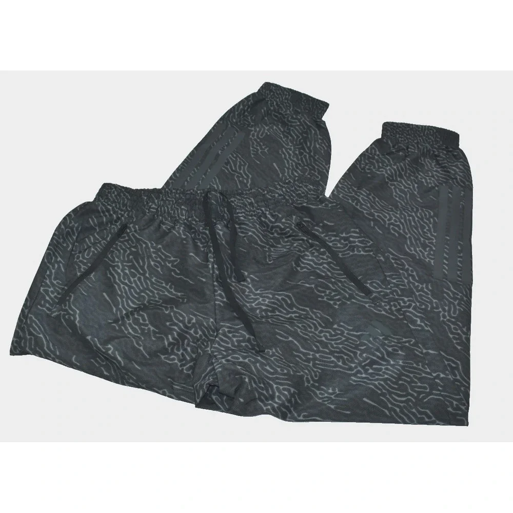 Adidas Power AOP Workout Men Training Pants Size M Gray/Black Joggers Camo